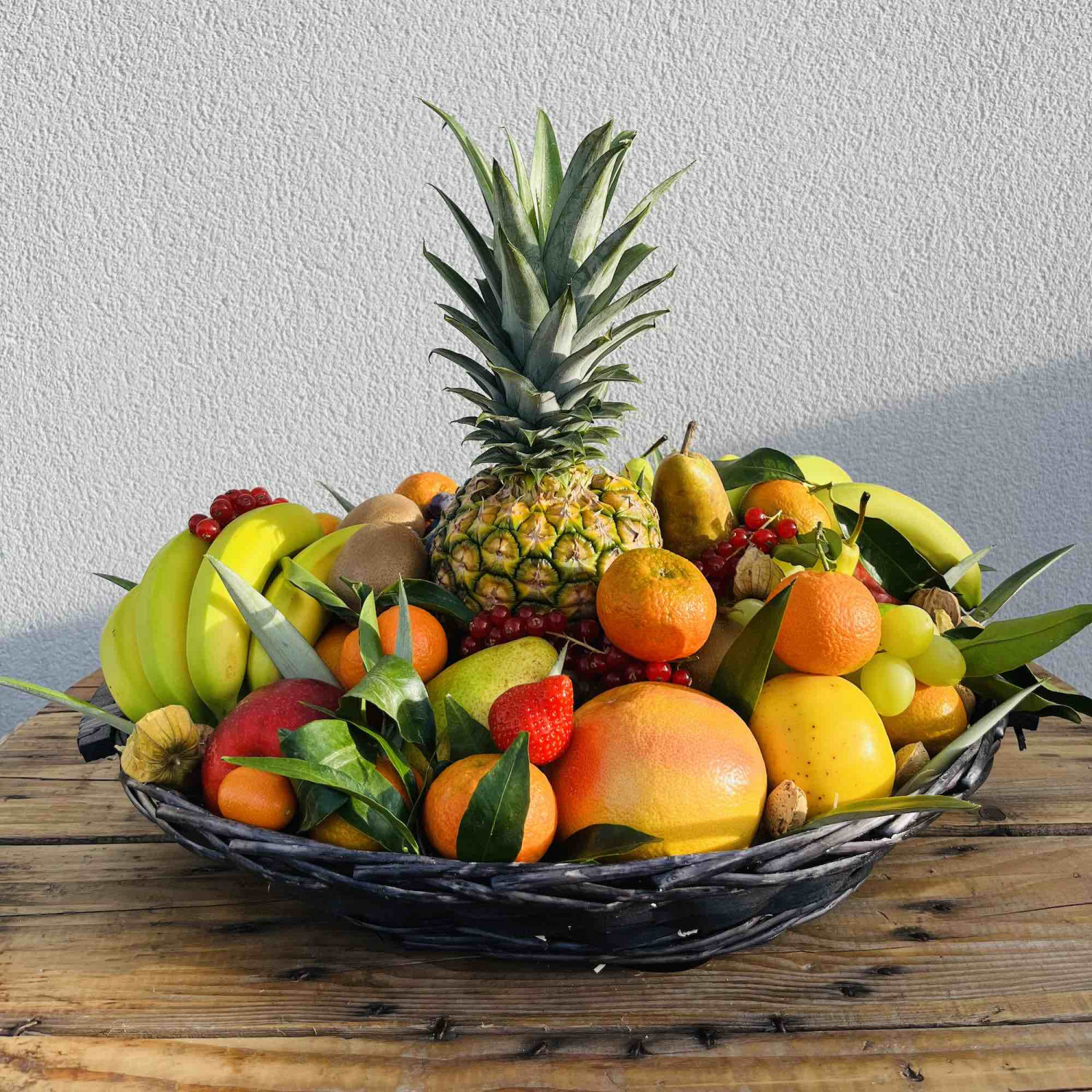 Corbeille à Fruits En Bois Style Nordique – Fait Main, Tailles Variables. Pour Maison, Restaurant, Décoration De Table. - 4